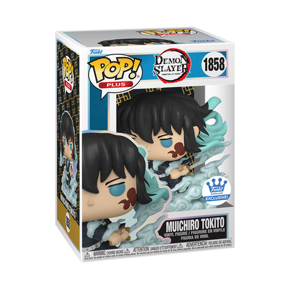 MUICHIRO TOKITO FUNKO SHOP EXCLUSIVO RESPIRACION DE LA NIEBLA (PLUS) : DEMON SLAYER