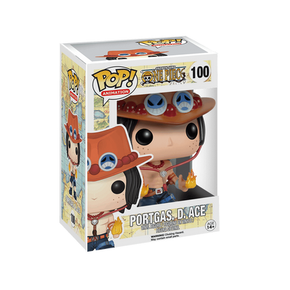 PORTGAS D ACE #100 : ONE PIECE - FUNKO POP! ANIMATION