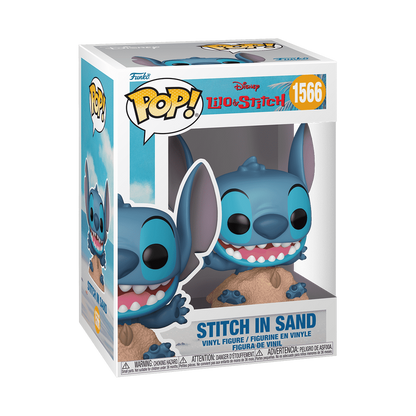 STITCH IN SAND #1566 : LILO & STITCH - FUNKO POP! DISNEY