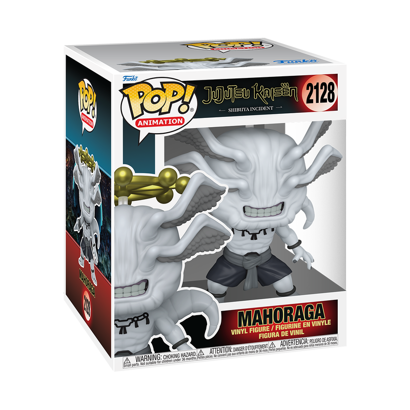 MAHORAGA (SUPER) 6 PULGADAS #2128 : JUJUTSU KAISEN - FUNKO POP! ANIMATION