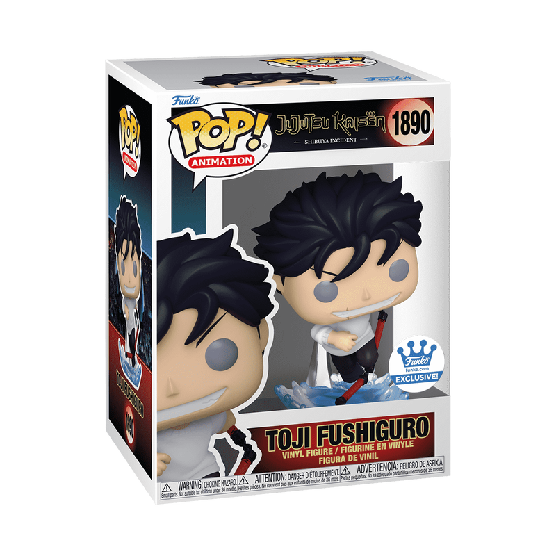 TOJI FUSHIGURO POSSESSED #1890 (EXCLUSIVO FUNKO SHOP) : JUJUTSU KAISEN - FUNKO POP! ANIMATION