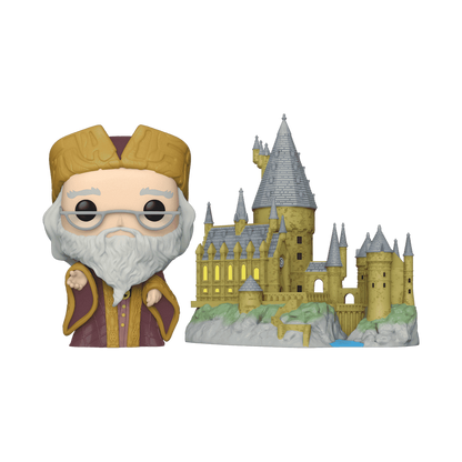 ALBUS DUMBLEDORE CON HOGWARTS : HARRY POTTER - FUNKO POP! TOWN