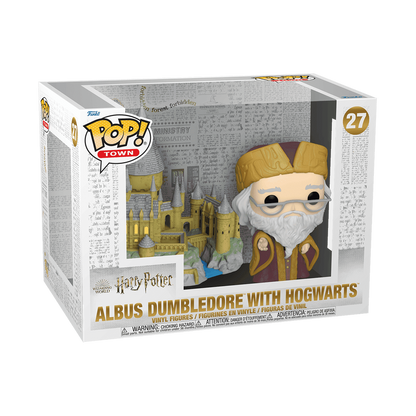 ALBUS DUMBLEDORE CON HOGWARTS : HARRY POTTER - FUNKO POP! TOWN