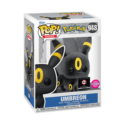 UMBREON FLOCKED EXCLUSIVO CHALICE #948 : POKEMON - FUNKO POP! GAMES