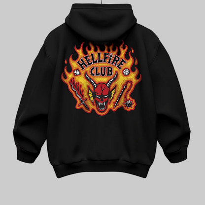 HELLFIRE HOODIE STRANGER THINGS