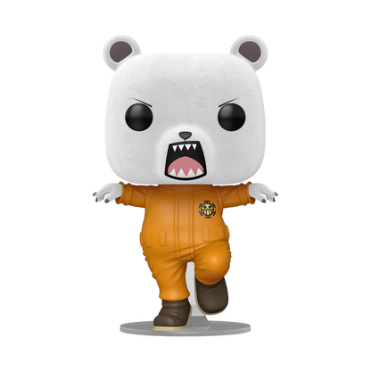 BEPO FLOCKED EXCLUSIVO AAA ANIME #1896 : ONE PIECE - FUNKO POP! ANIMATION