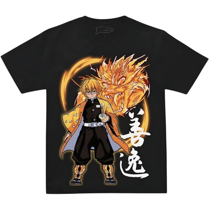 ZENITZU DIOS DEL TRUENO - DEMON SLAYER : PLAYERA