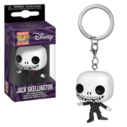 LLAVERO JACK SKELLINGTON : THE NIGHTMARE BEFORE CHRISTMAS - FUNKO POP! KEYCHAIN DISNEY