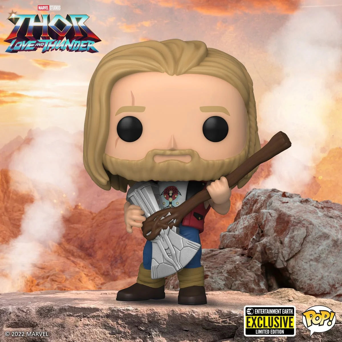 RAVENGER THOR #1085 : THOR LOVE AND THUNDER - FUNKO POP! MARVEL