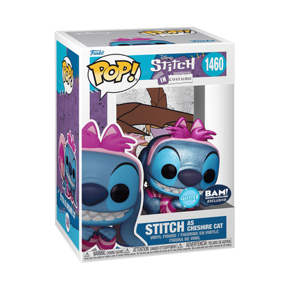 STITCH AS CHESHIRE CAT (GLITTER) #1460 : STITCH IN COSTUME - FUNKO POP! DISNEY