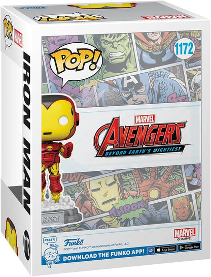 Cómic Iron Man 1172 con Pin : Avengers 60 Aniversario Exclusivo - Funko Pop! Marvel