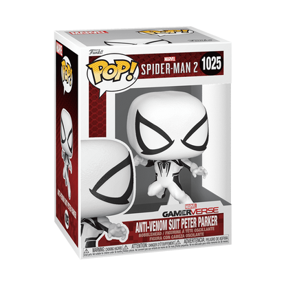PETER PARKER ANTI VENOM SUIT #1025 : SPIDER-MAN 2 - FUNKO POP! MARVEL GAMER VERSE