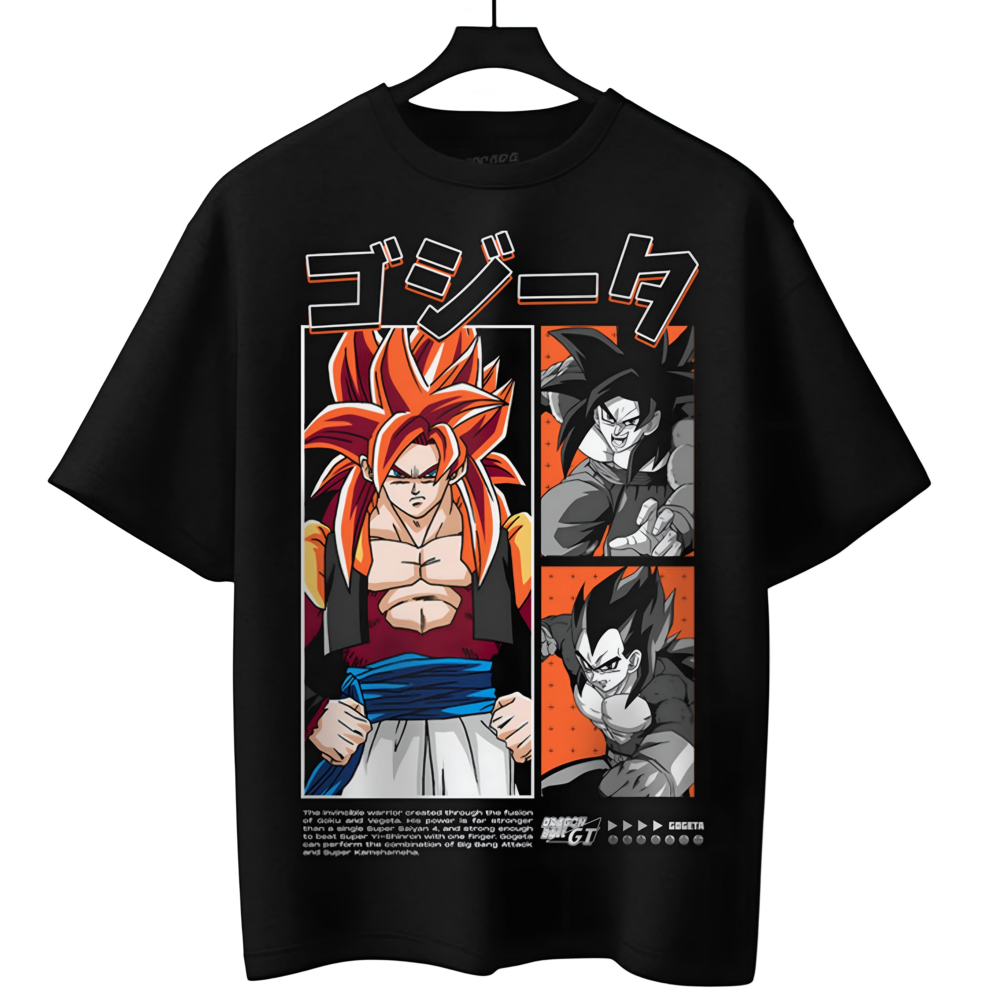 GOGETA SSJ4 DRAGON BALL GT PLAYERA