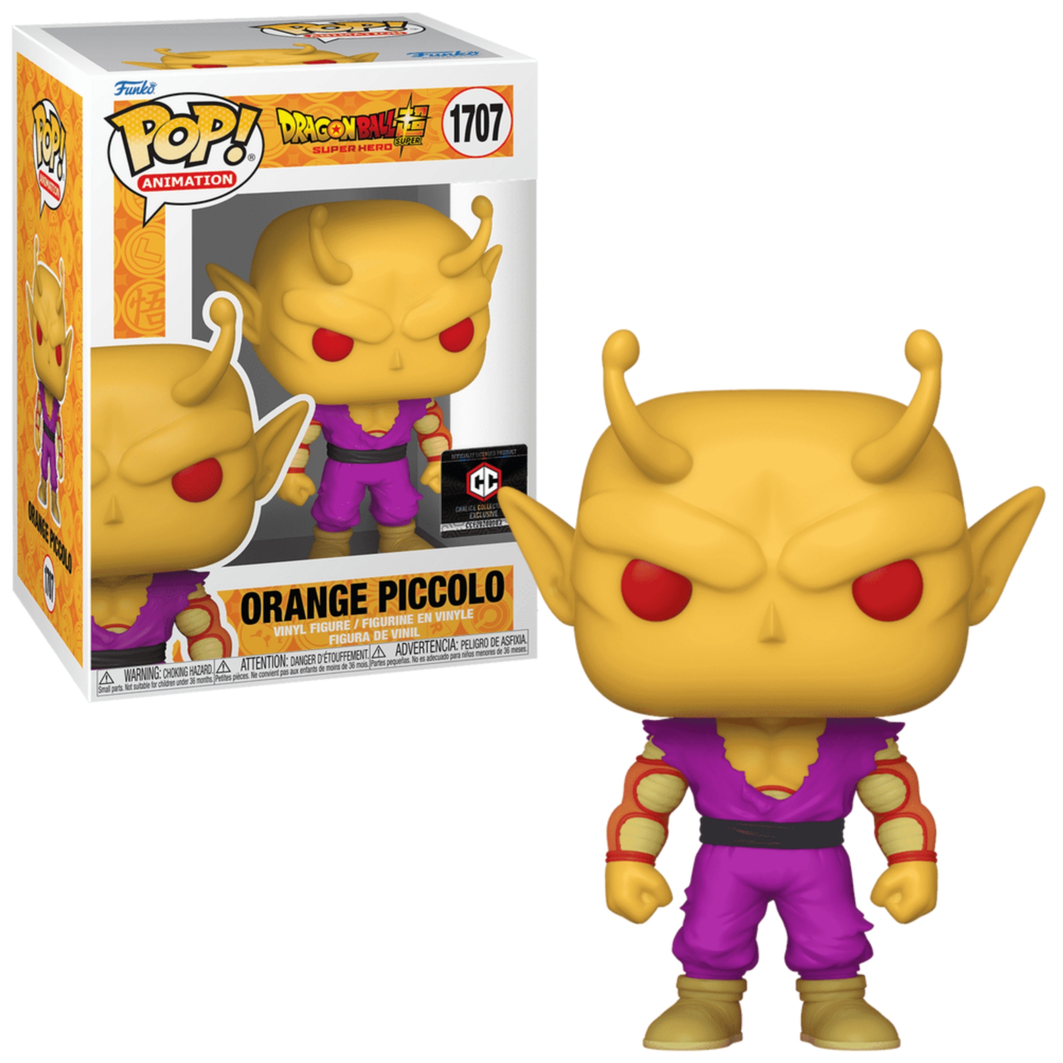 ORANGE PICOLO EXCLUSIVO CHALICE COLLECTIBLES #1707 : DRAGON BALL SUPER - FUNKO POP! ANIMATION