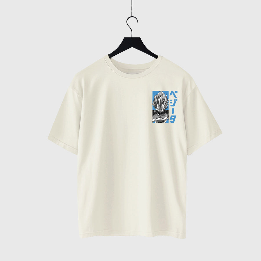 PRINCIPE VEGETA DRAGON BALL PLAYERA