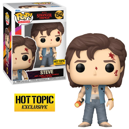 STEVE (BLOODY) EXCLUSIVO HOT TOPIC #1542 : STRANGER THINGS - FUNKO POP! TELEVISION