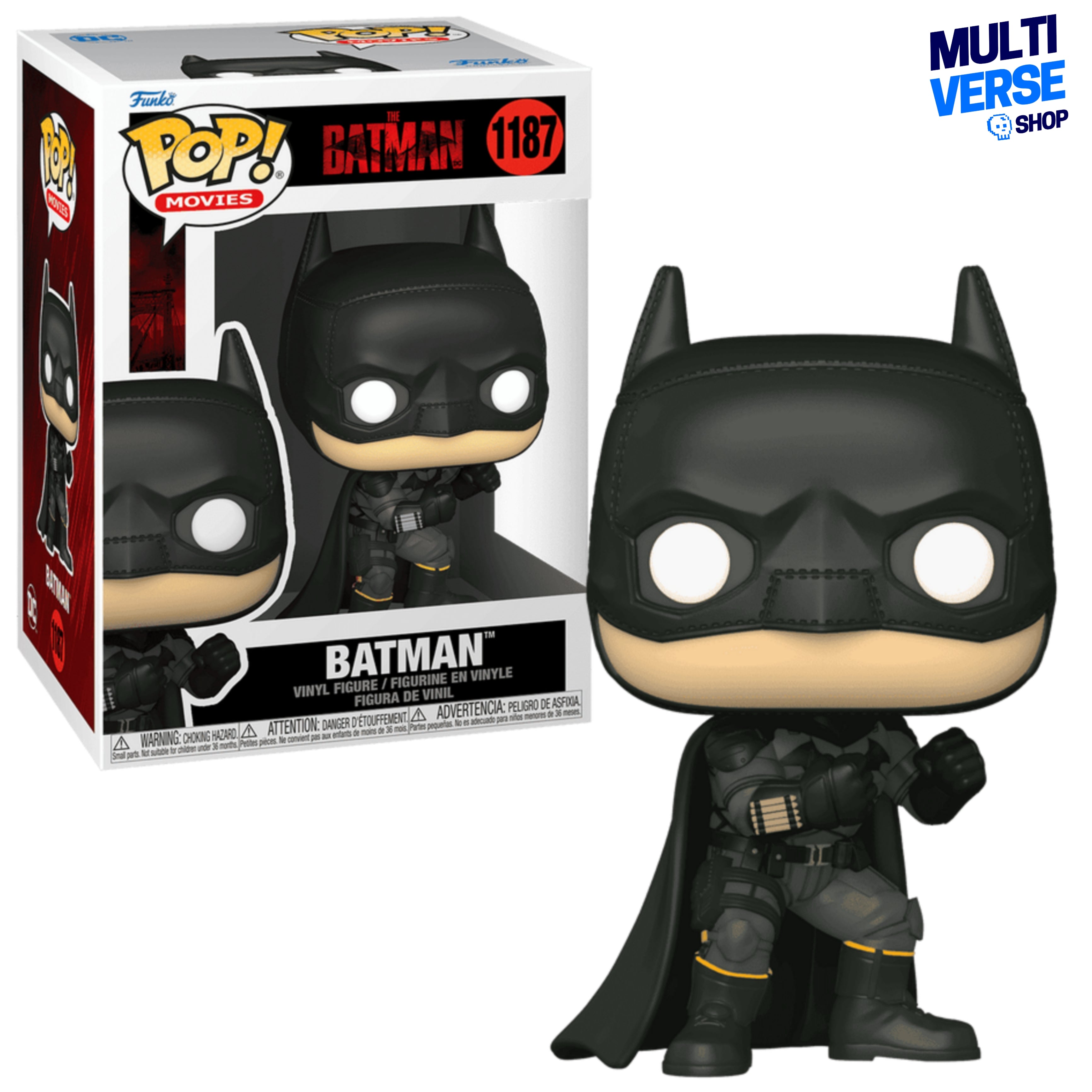 BATMAN #1187 : THE BATMAN - FUNKO POP! MOVIES