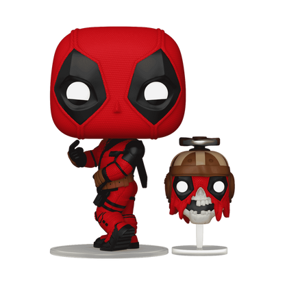 DEADPOOL WITH HEADPOOL: DEADPOOL & WOLVERINE - FUNKO POP! MARVEL