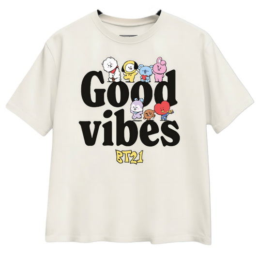 GOOD VIBES BT21 (BTS) PLAYERA