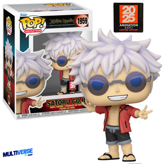 SATORU GOJO (BEACH OUTFIT) EXCLUSIVO ANIME EXPO #1959 : JUJUTSU KAISEN