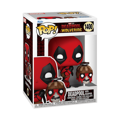DEADPOOL WITH HEADPOOL: DEADPOOL & WOLVERINE - FUNKO POP! MARVEL