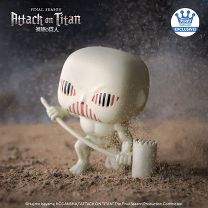 WAR HAMMER TITAN DELUXE GLOW IN THE DARK FUNKO SHOP #1449 : ATACK OF TITAN - FUNKO POP! ANIMATION
