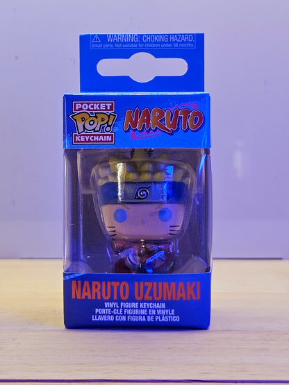 NARUTO UZUMAKI (LLAVERO) : NARUTO - FUNKO POP! KEYCHAIN