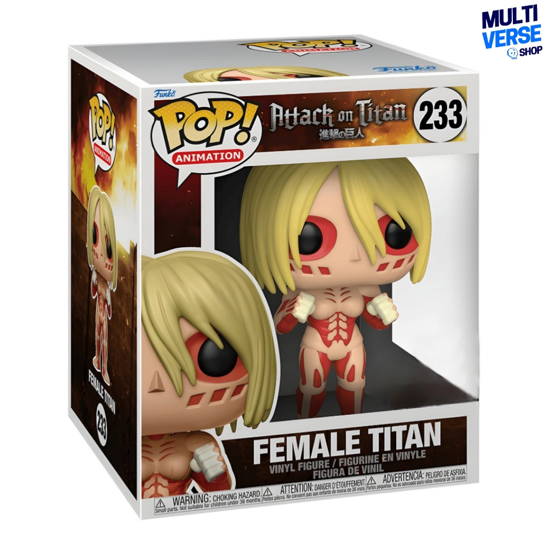 FEMALE TITAN (6 PULGADAS) #233 : ATACK ON TITAN - FUNKO POP! ANIMATION
