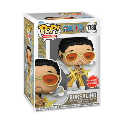 KIZARU BORSALINO EXCLUSIVO GAMESTOP #1786 : ONE PIECE - FUNKO POP! ANIMATION