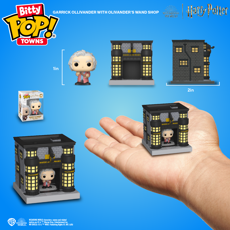 OLLIVANDERS TIENDA DE VARITAS : HARRY POTTER - FUNKO BITTY POP TOWN