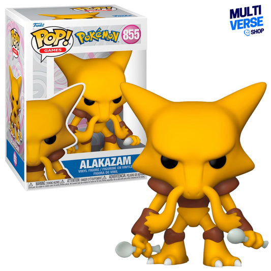 ALAKAZAM #855 : POKÉMON - FUNKO POP! GAMES