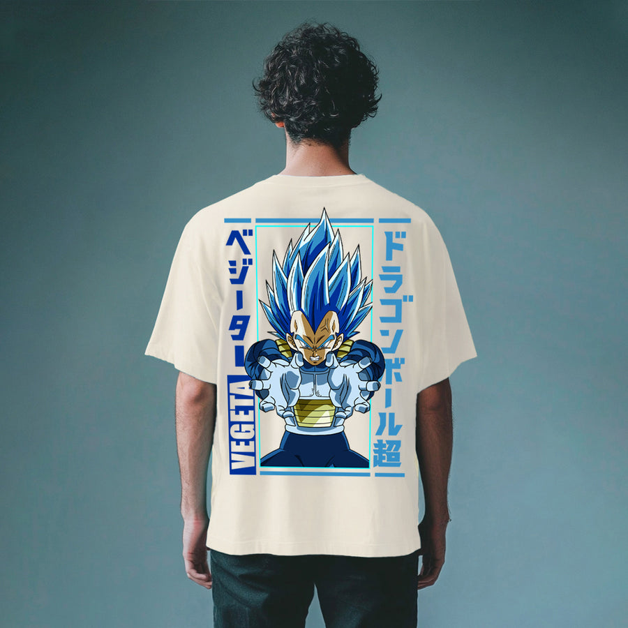 PRINCIPE VEGETA DRAGON BALL PLAYERA