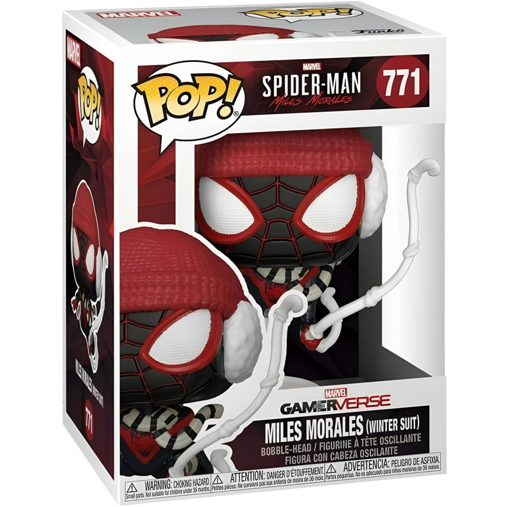 MILES MORALES (WINTER SUIT) : SPIDER-MAN GAMER VERSE FUNKO POP