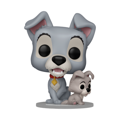 TRAMP WITH PUPPY #1554 : LA DAMA Y EL VAGABUNDO - FUNKO POP! DISNEY