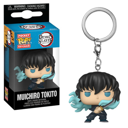 MUICHIRO TOKITO LLAVERO : DEMON SLAYER - FUNKO POP! KEYCHAIN