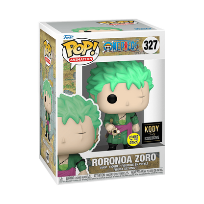 RORONOA ZORO (GITD) EXCLUSIVO KODY : ONE PIECE - FUNKO POP! ANIMATION