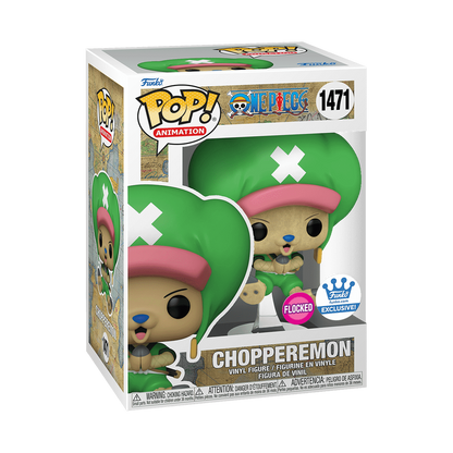 CHOPPERMON (FLOCKED) WANO EXCLUSIVO FUNKO SHOP #1471 : ONE PIECE - FUNKO POP! ANIMATION
