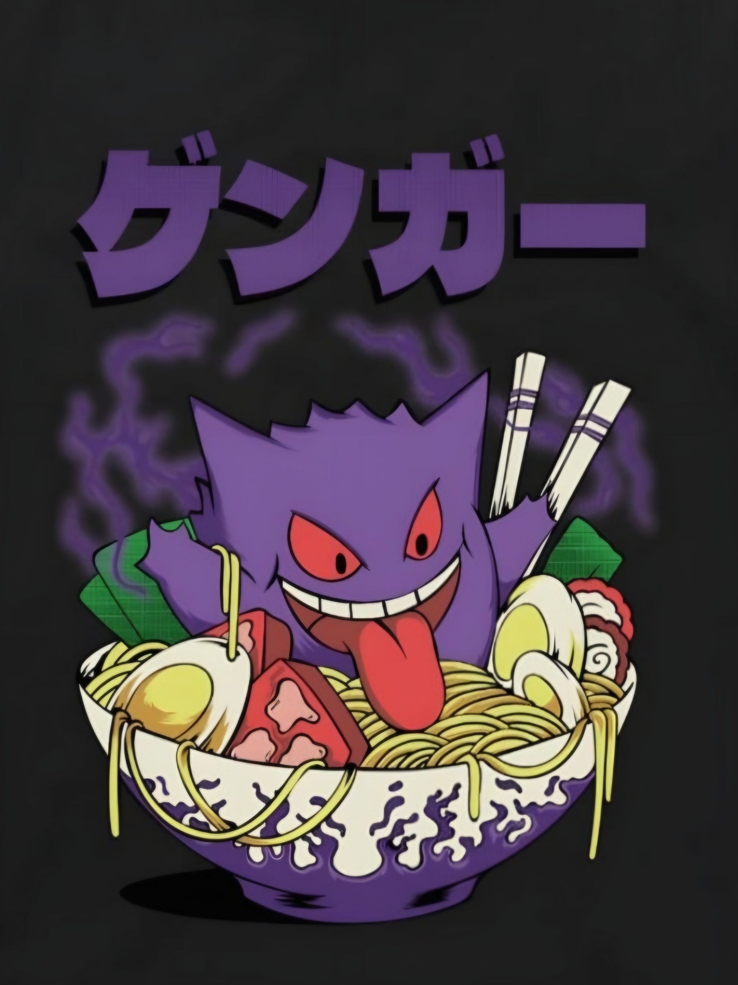 GENGAR RAMEN PLAYERA