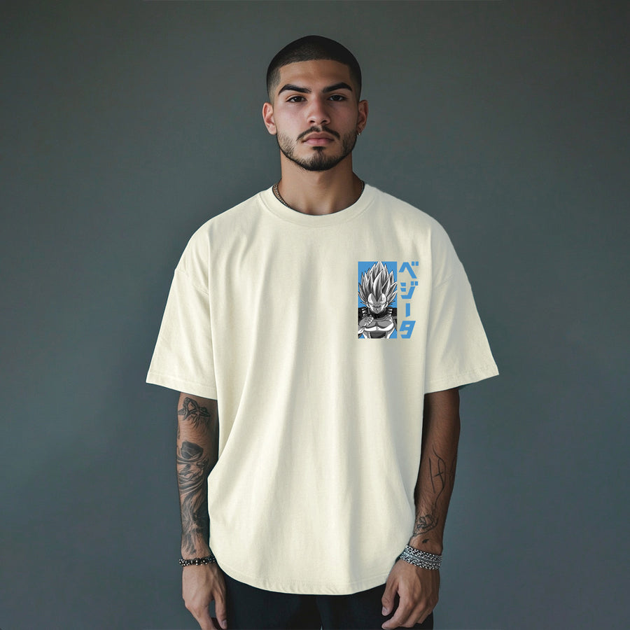 PRINCIPE VEGETA DRAGON BALL PLAYERA