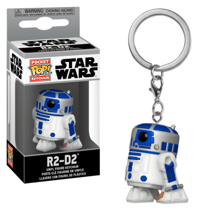 R2-D2 : STAR-WARS FUNKO POP! KEYCHAIN