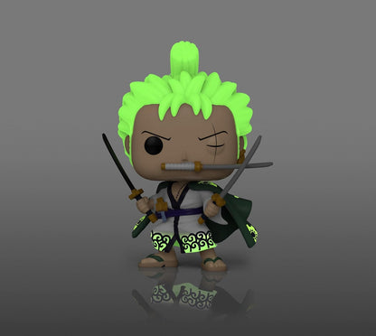 RORONOA ZORO (GITD) EXCLUSIVO VOLCANO X #923 : ONE PIECE - FUNKO POP! ANIMATION