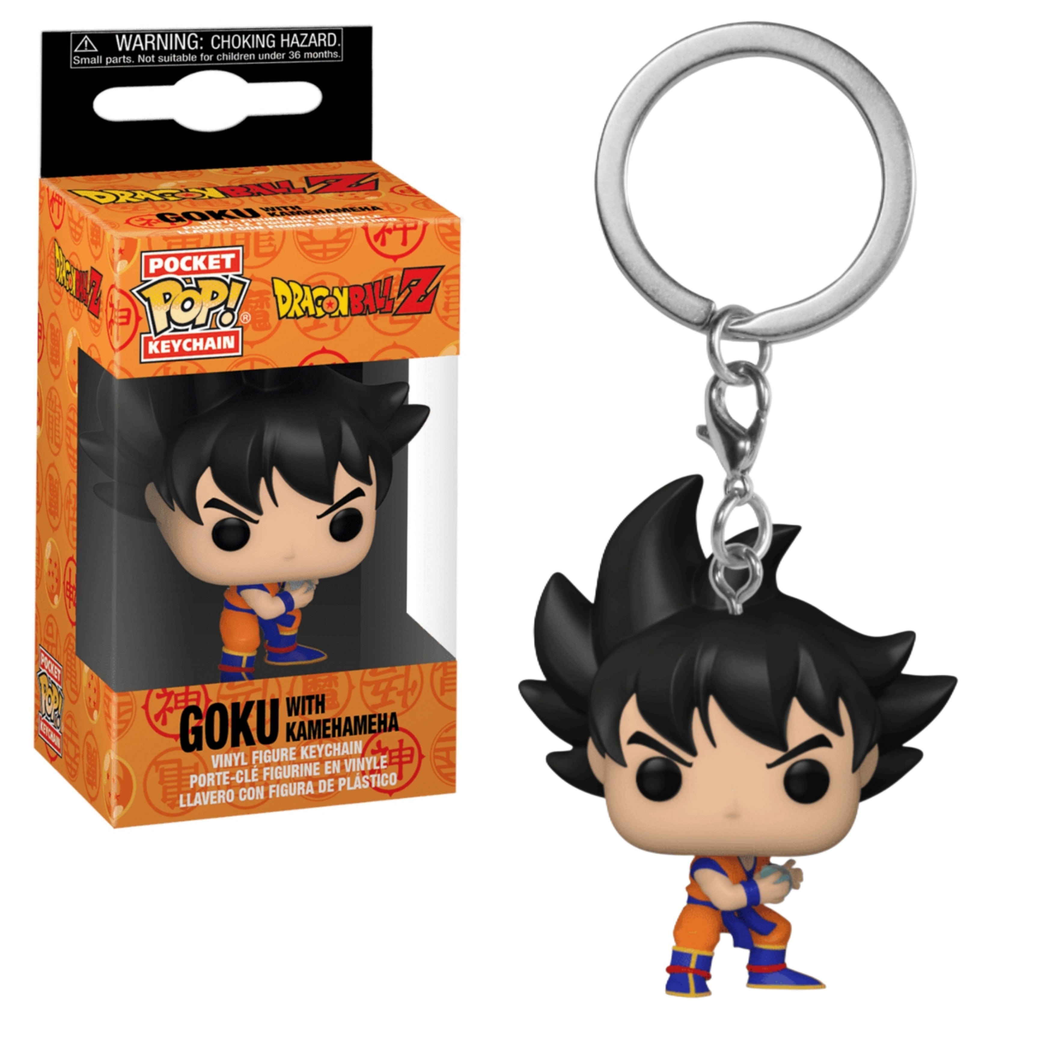 GOKU WITH KAMEKAMEHA : DRAGON BALL Z LLAVERO : DRAGON BALL Z - FUNKO POP! KEYCHAIN