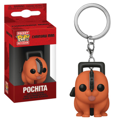 POCHITA LLAVERO : CHAINSAW MAN - FUNKO POP! KEYCHAIN