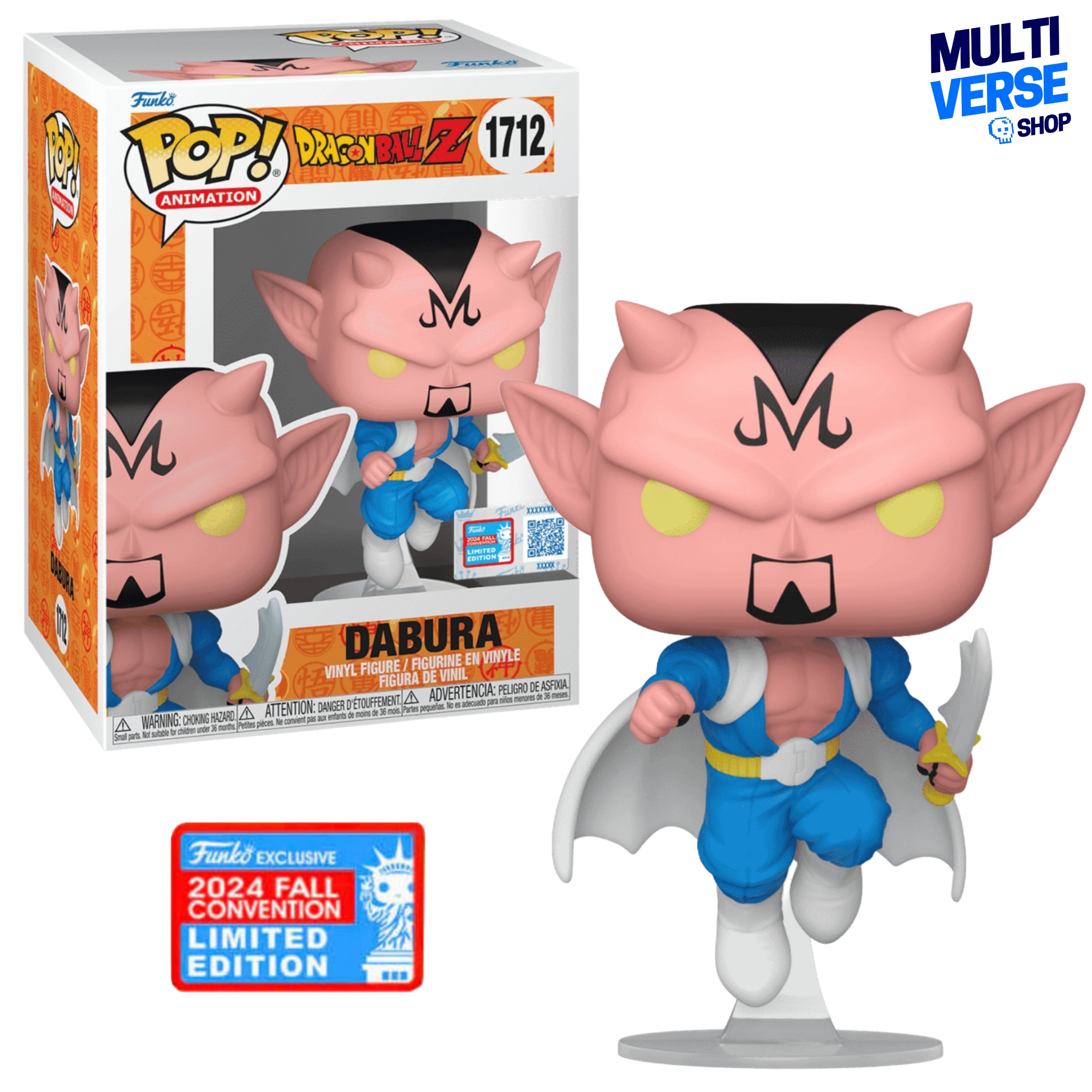 DABURA EXCLUSIVO FALL CONVENTION #1712 : DRAGON BALL Z - FUNKO POP! ANIMATION