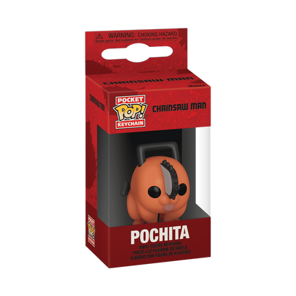 POCHITA LLAVERO : CHAINSAW MAN - FUNKO POP! KEYCHAIN