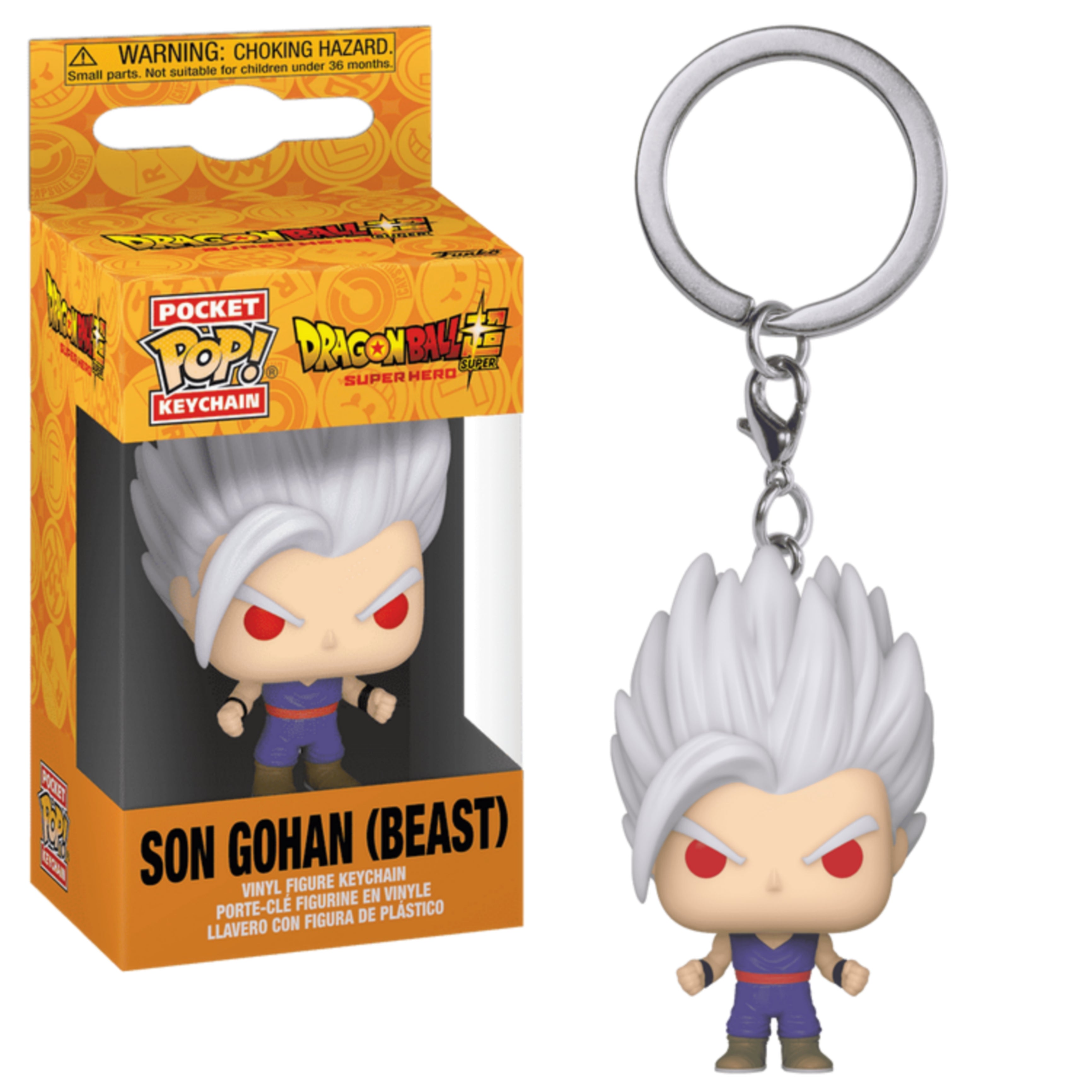SON GOHAN BEAST LLAVERO : DRAGON BALL SUPER - FUNKO POP! KEYCHAIN