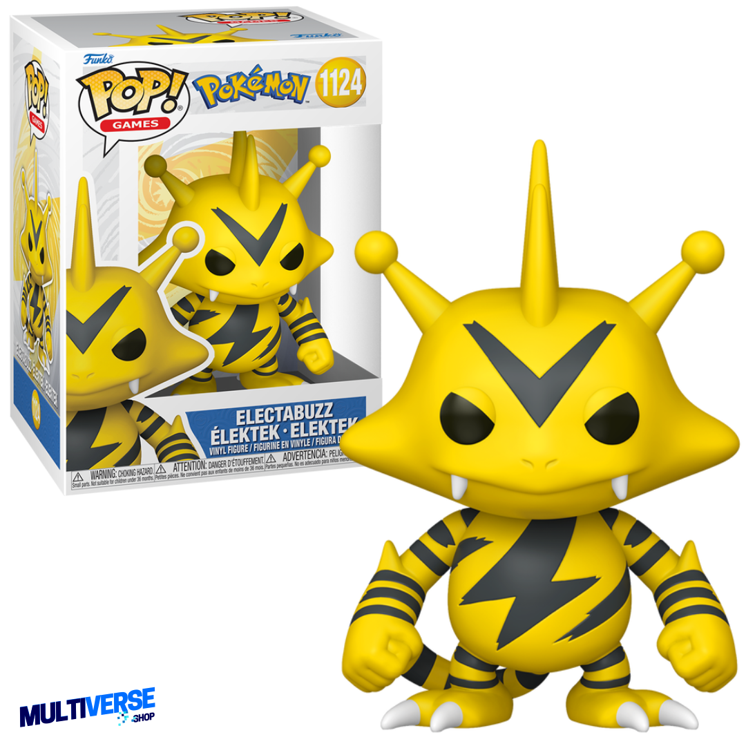 ELECTABUZZ #1124 POKÉMON  FUNKO POP