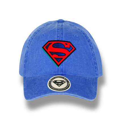 SUPERMAN GORRA AZUL ROYAL VINTAGE