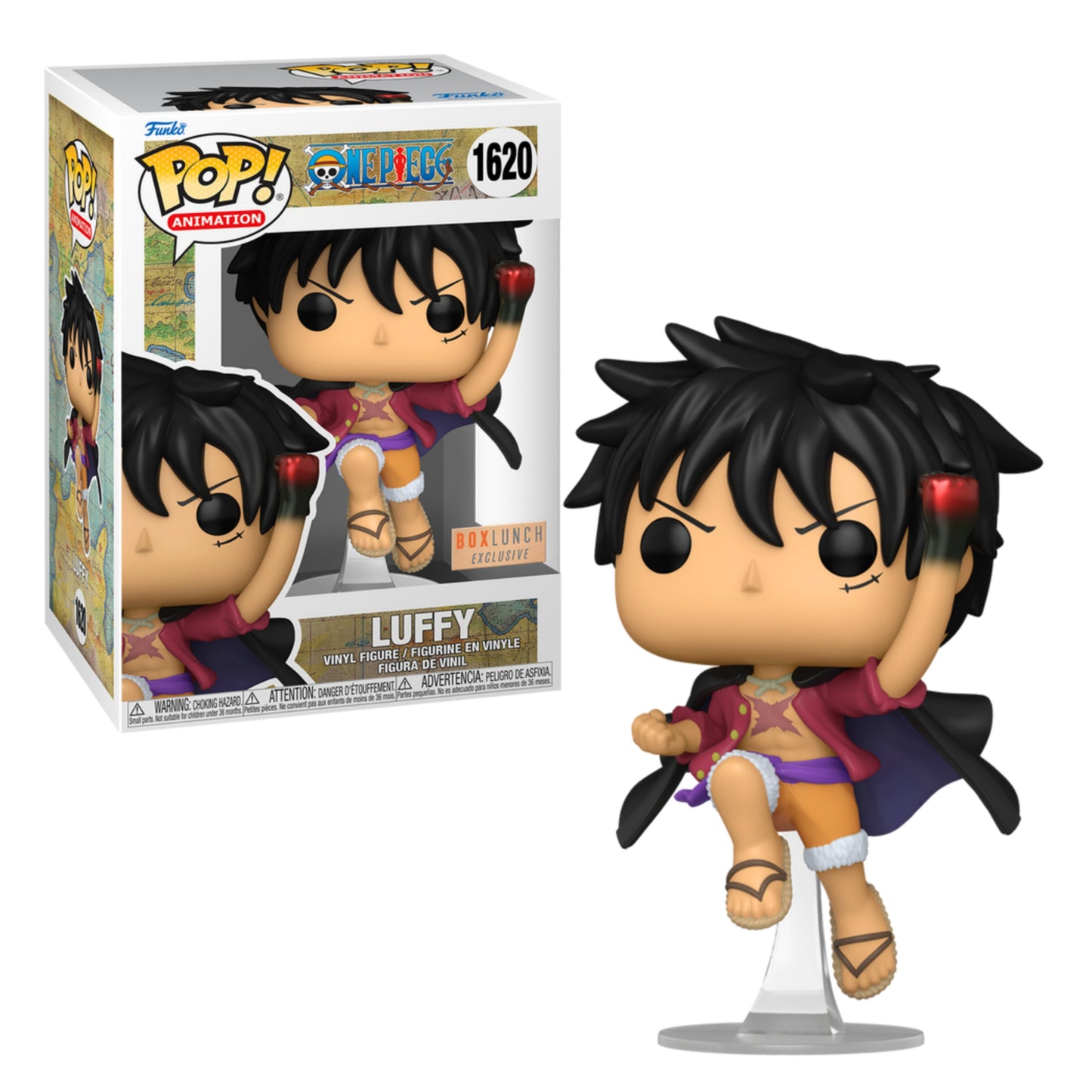 Luffy (Uppercut) : One Piece Exclusivo Box Launch - Funko Pop Animation