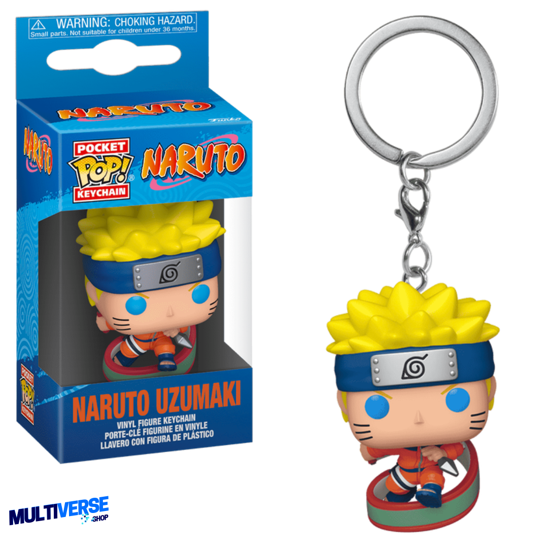 NARUTO UZUMAKI (LLAVERO) : NARUTO - FUNKO POP! KEYCHAIN